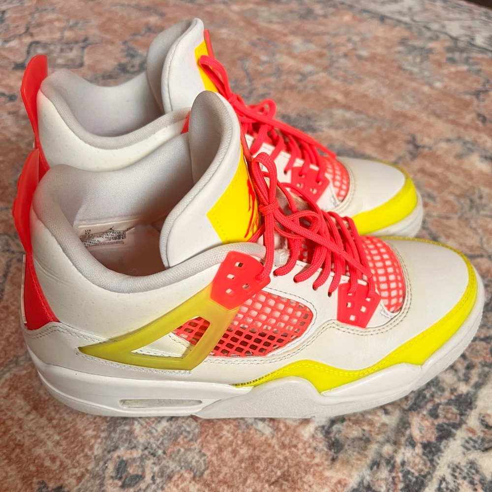 Jordan 4 Retro Lemon Pink Venom (GS)
